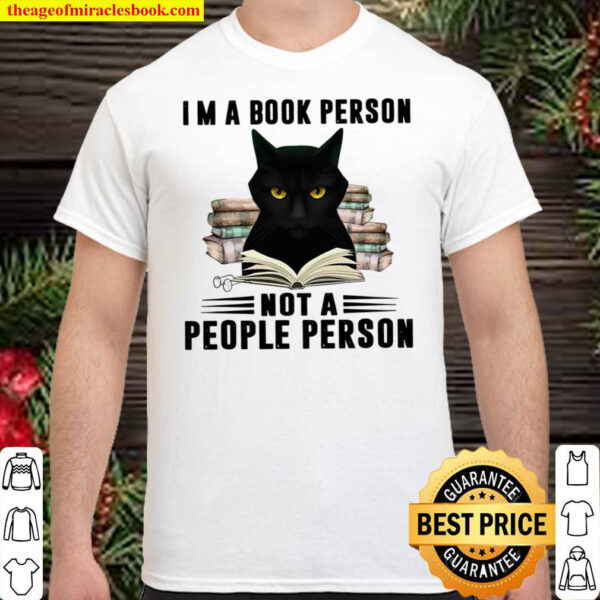 I_m A Book Person Not A People Person Shirt