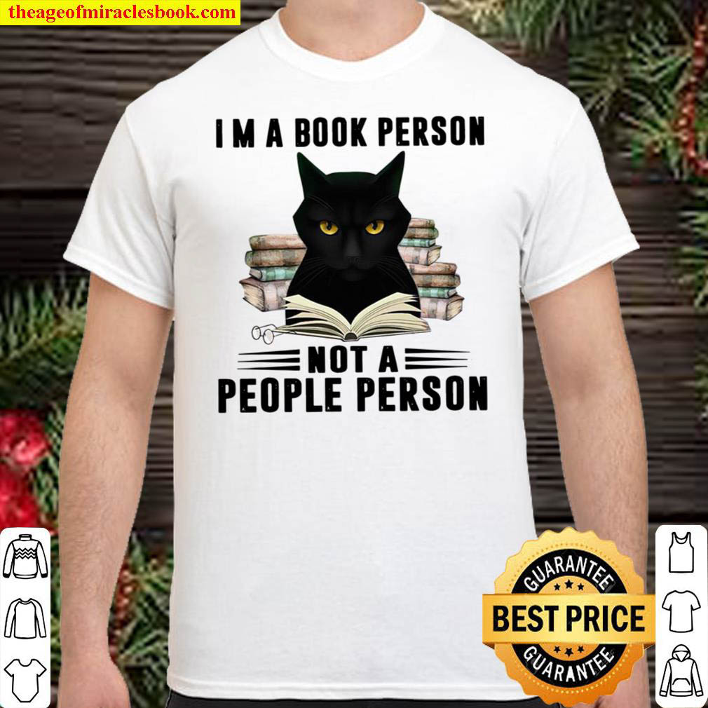 I’m A Book Person Not A People Person Shirt