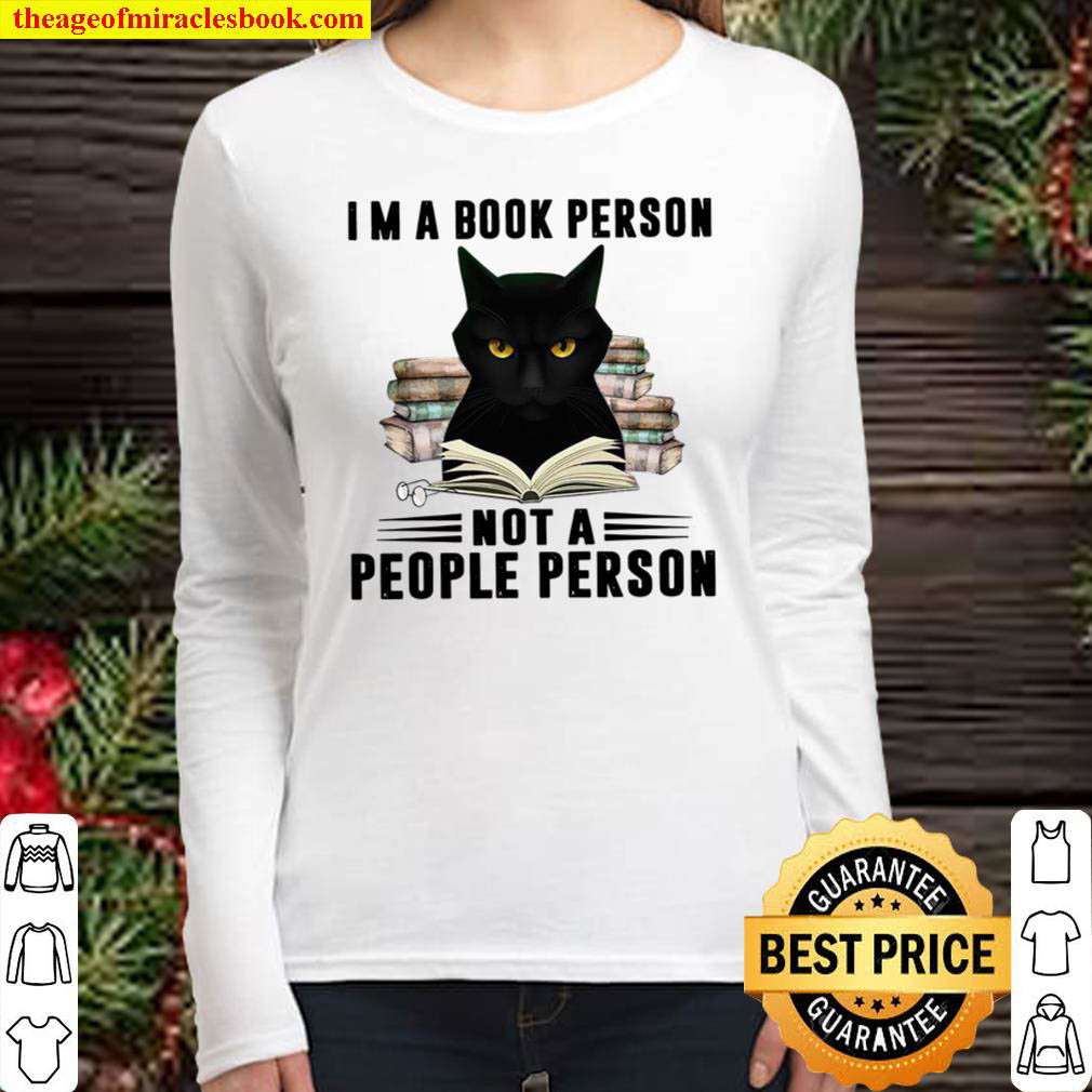 I_m A Book Person Not A People Person Women Long Sleeved
