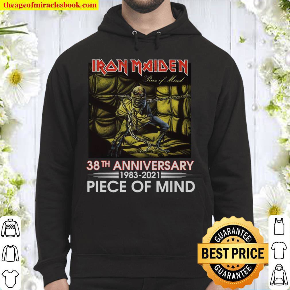 Iron Maiden 38th Anniversary Shirt 1983 2021 Piece Of Mind Hoodie