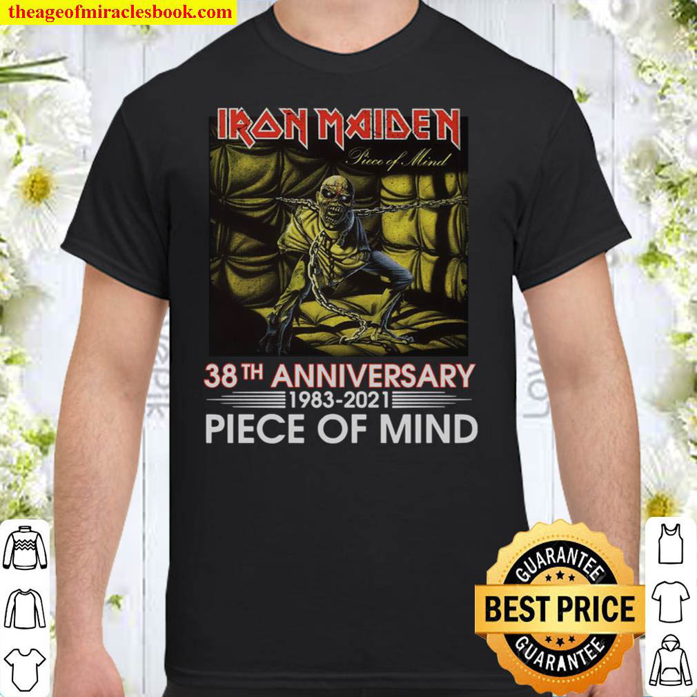 [Best Sellers] – Iron Maiden 38th Anniversary Shirt 1983 2021 Piece Of Mind Shirt