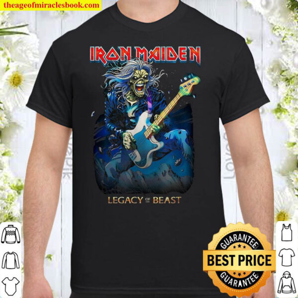 Iron Maiden Legacy of the Beast Steve Harris Official Tee Shirt