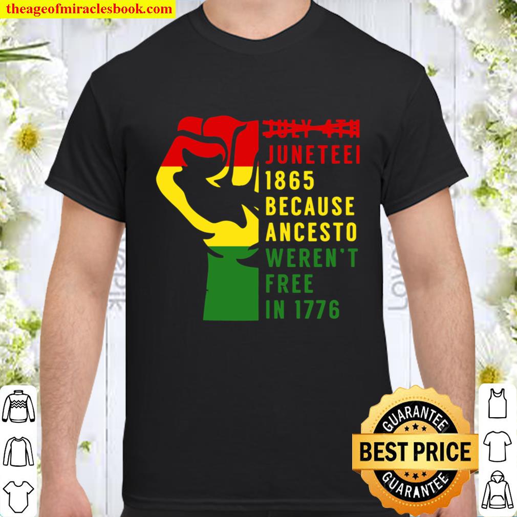 Juneteenth 1865 Emancipation Day Freedom Black Pride Shirt