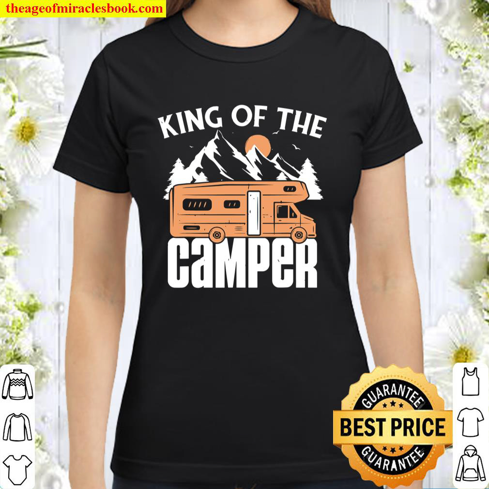 King Of The Camper Stellplatz König Camping Classic Women T-Shirt