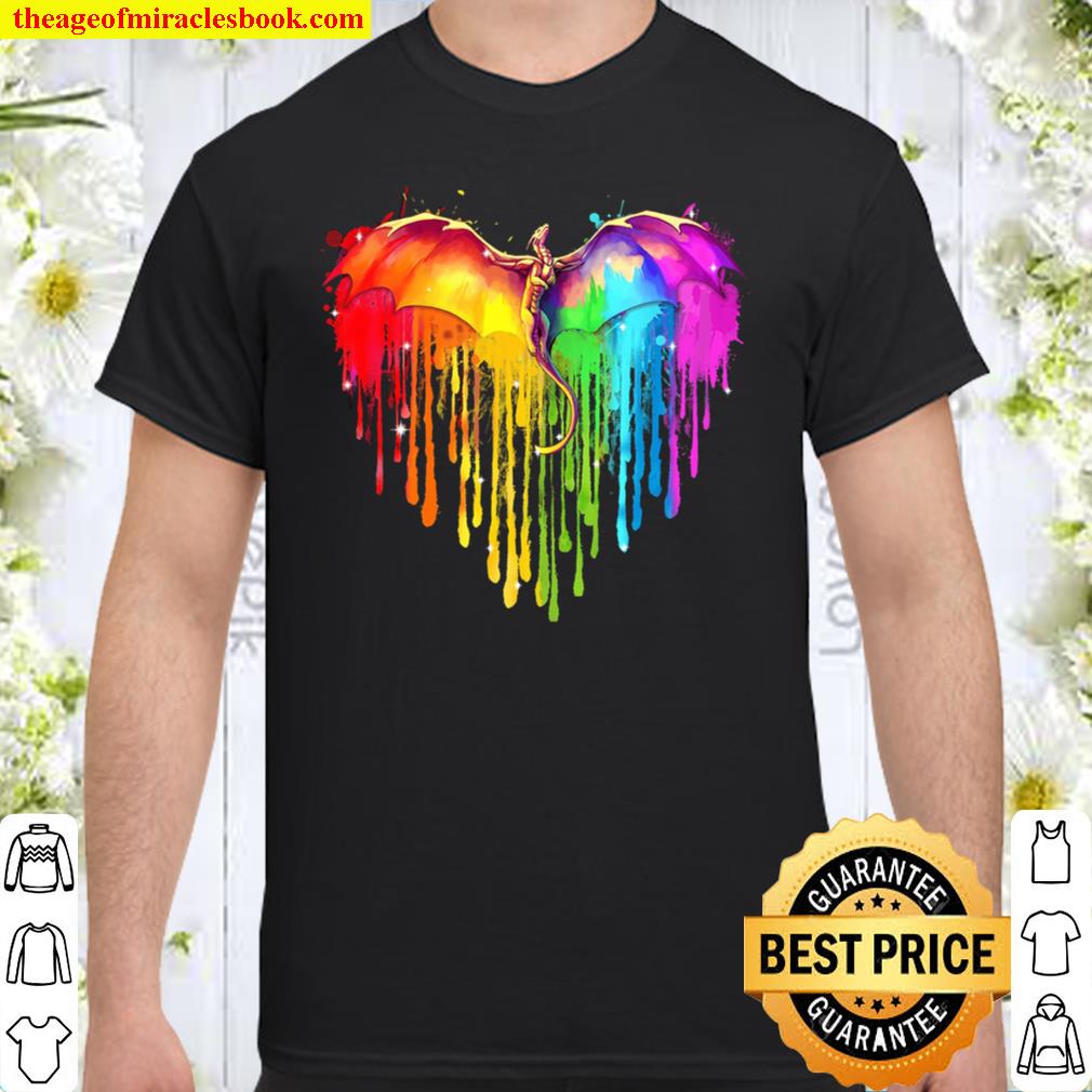 LGBT Rainbow Flag Heart Love Shirt