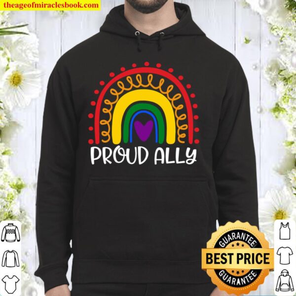LGBT Rainbow Proud Ally Hoodie