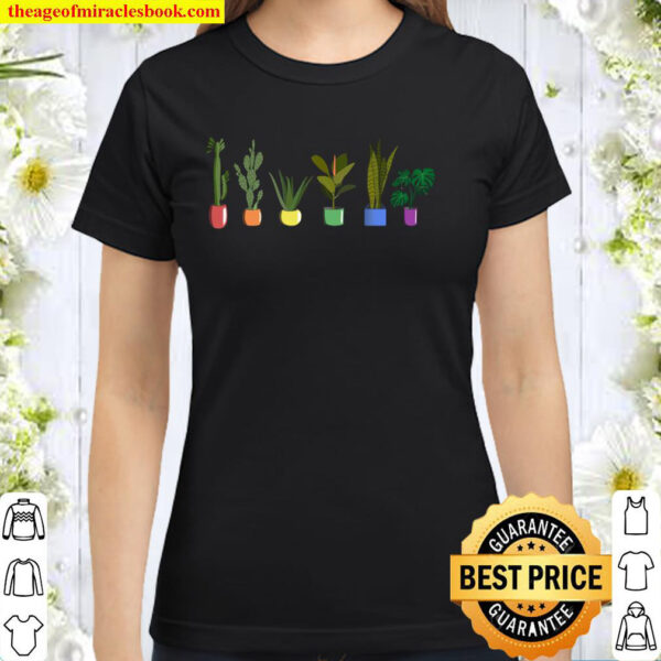 LGBTQ Plant Shirt, LGBTQ Plus, LGBTQ Rights, Lgbtq Pride Classic Women T-Shirt