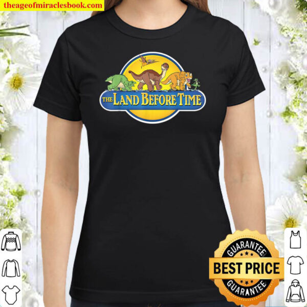 Land Before Time Shirt Pastel Dinosaur Friends Classic Women T Shirt
