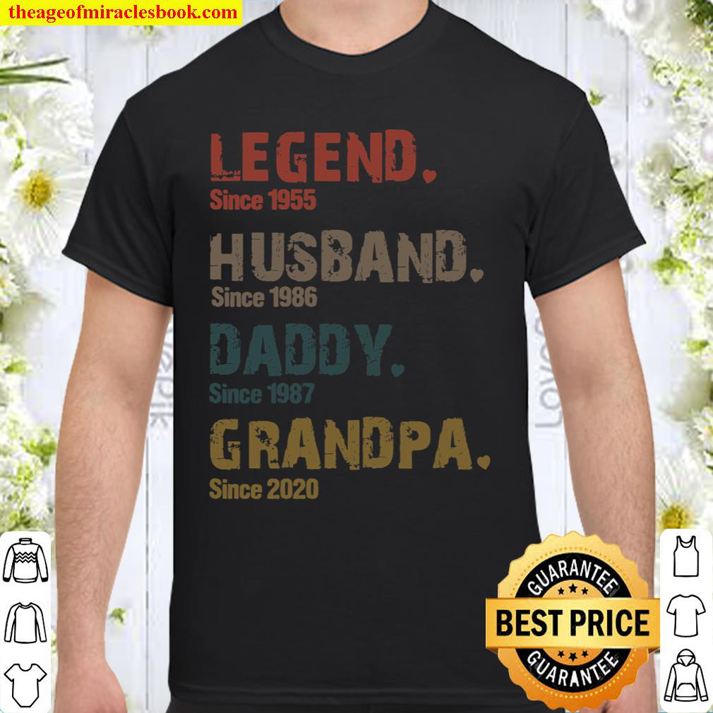Legend Husband Daddy Grandpa Personalized Shirt