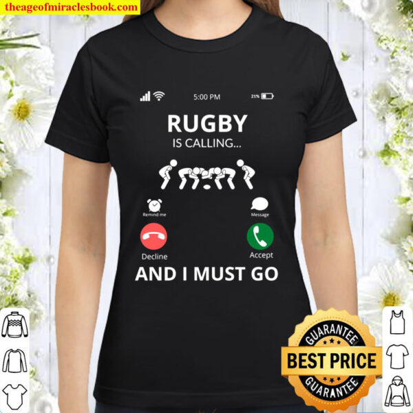 Lustiges Rugby Shirt Geschenk Rugbyspieler Classic Women T Shirt