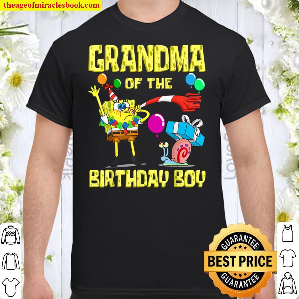 Mademark x SpongeBob SquarePants - SpongeBob Grandma of the Birthday B Shirt