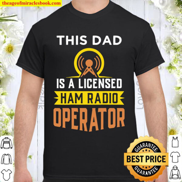 Mens Ham Radio Dad Shirts Gifts For Dads Shirt
