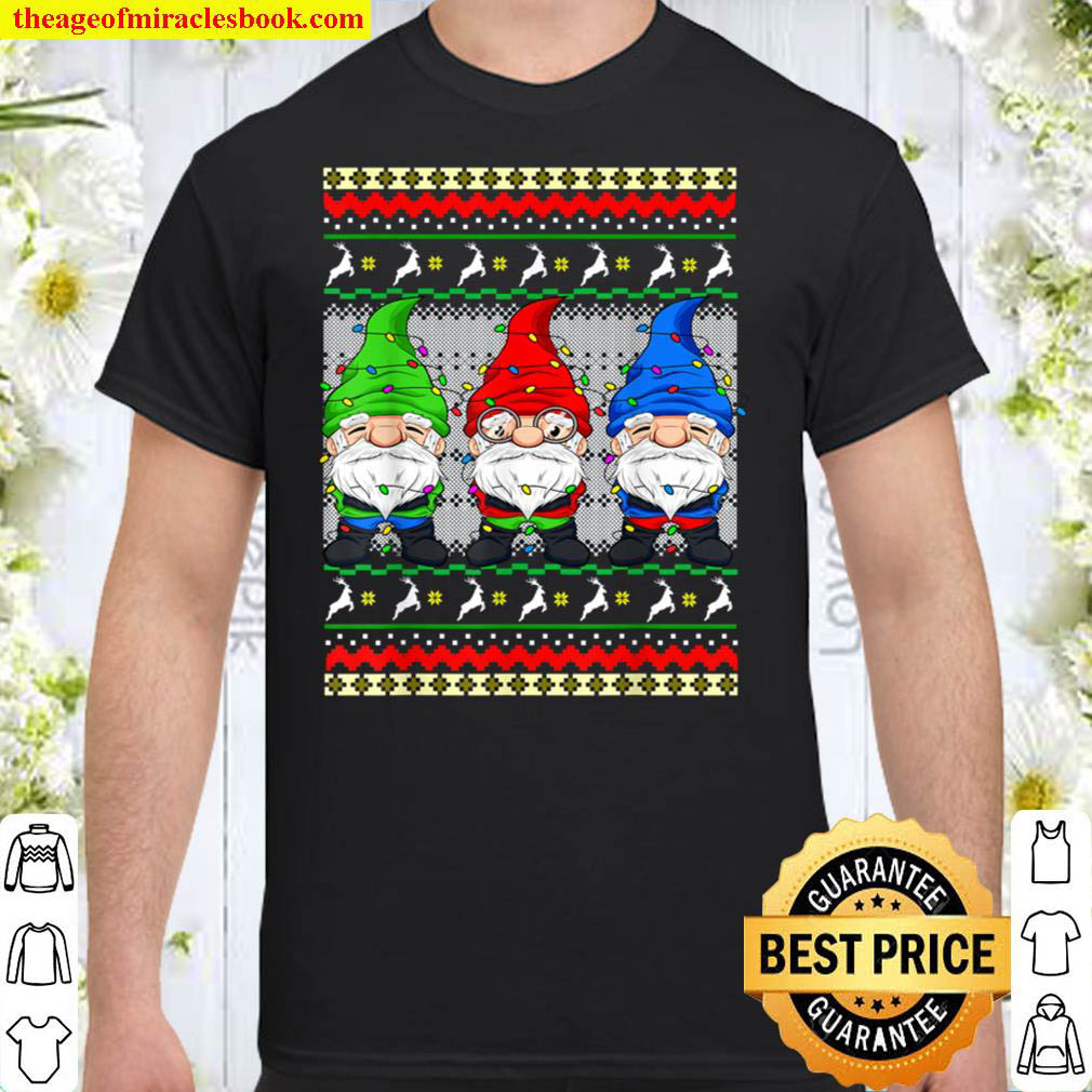 [Best Sellers] – Merry Christmas Garden Gnome Christmas Gift Shirt