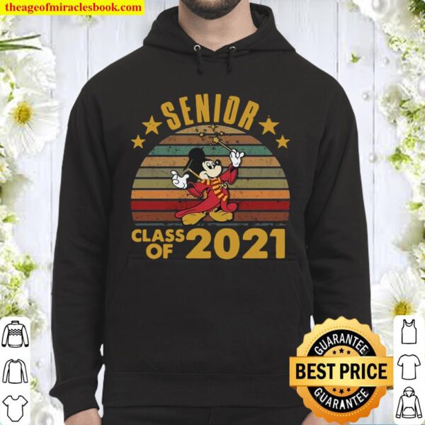 Mickey seniors class of 2021 vintage Hoodie