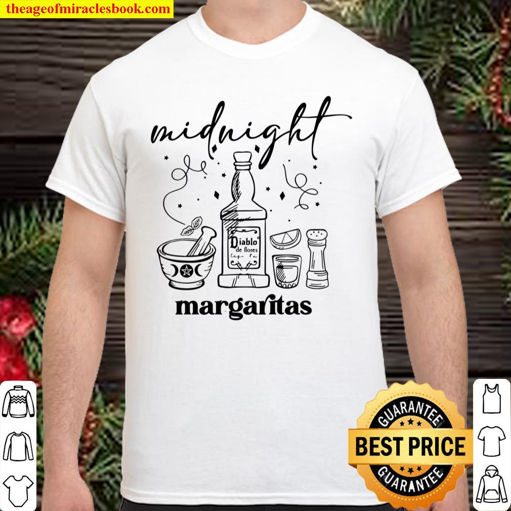 Midnight Margaritas, Witch, Triple Moon Goddess, Magic T-Shirt