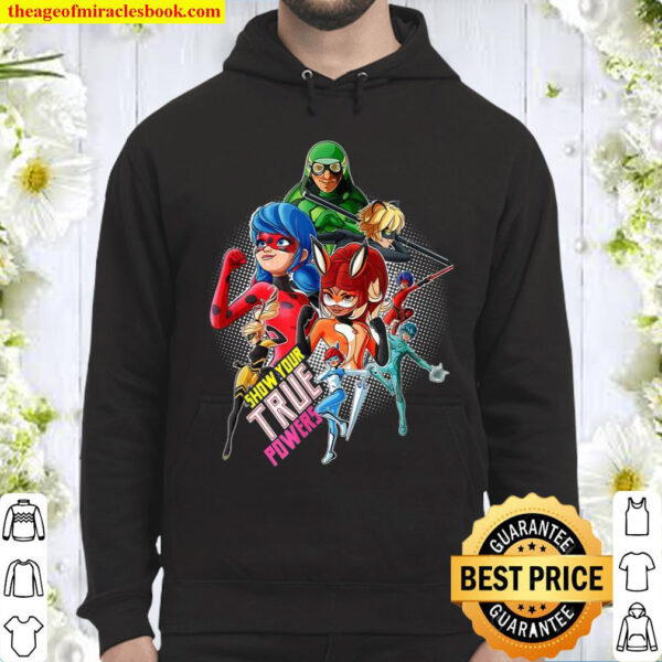 Miraculous Collection Ladybug and All Heroez True Powers Hoodie