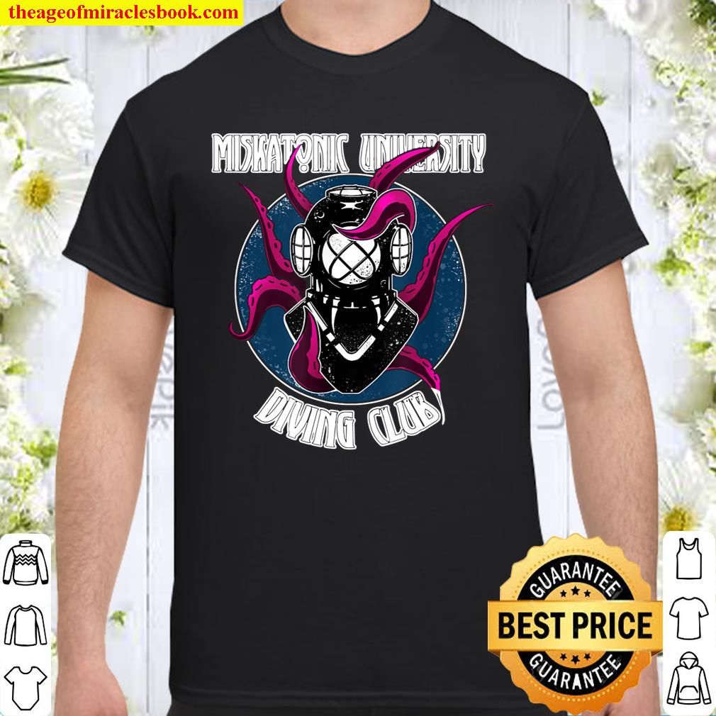 Miskatonic University Diving Club Pen _ Paper Fans T-Shirt