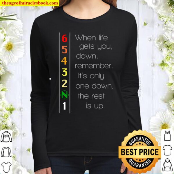 Motorcycle When Life Gets You Down Women Long Sleeved