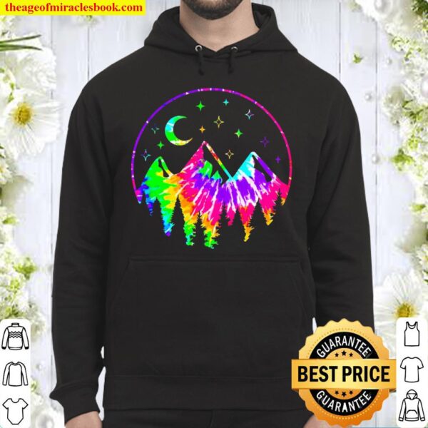 Mountains Tie Dye Hoodie