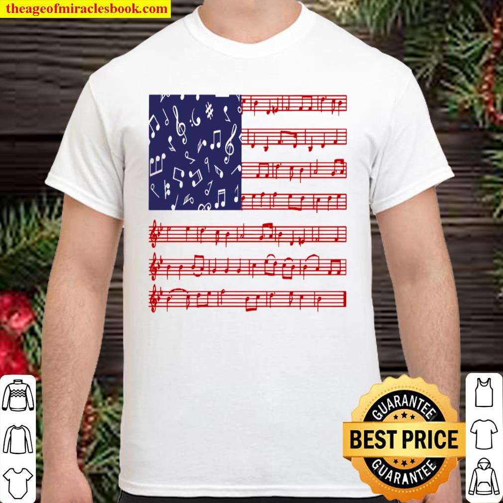 Music Teacher Independence Day Shirt
