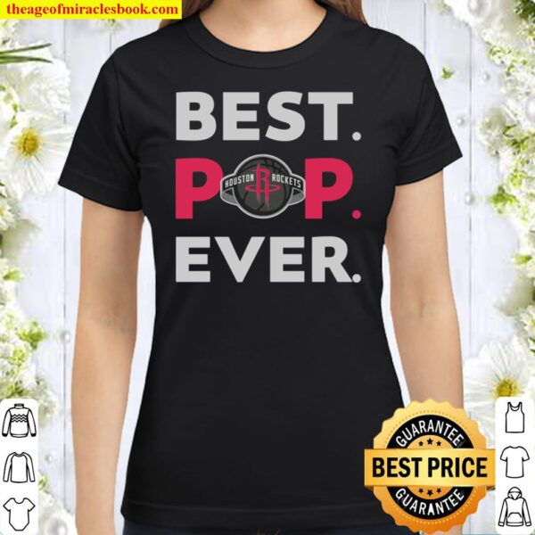 NBA Houston Rockets Best POP Ever Classic Women T-Shirt