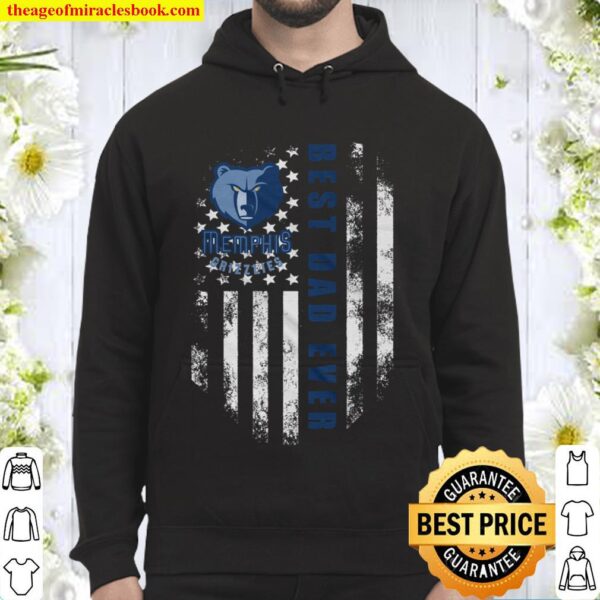 NBA Memphis Grizzlies Shirt, Best Memphis Grizzlies Dad Ever American Hoodie