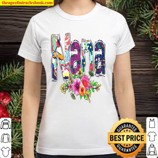 Nana Flower Classic Women T-Shirt
