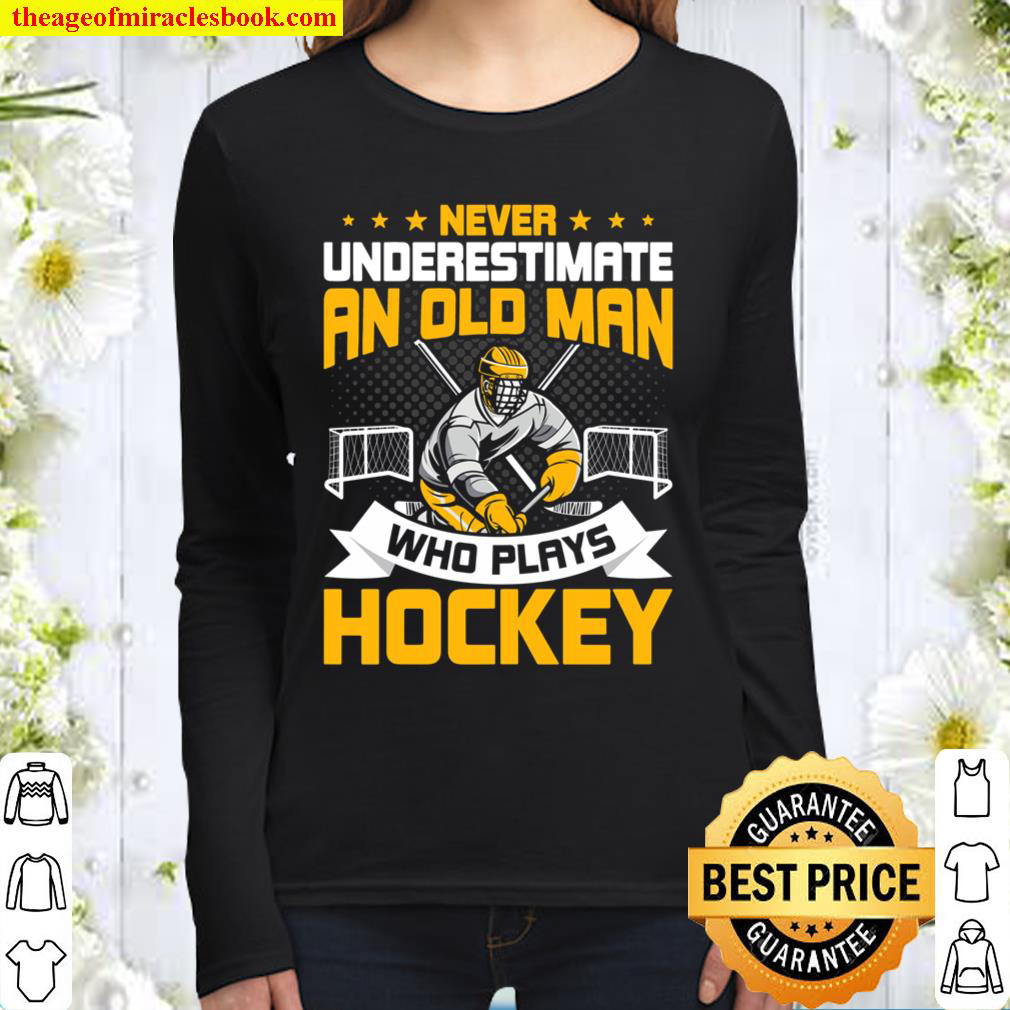 Never Underestimate A Girl Who Plays Field Hockey Long Sleeve T-Shirt
