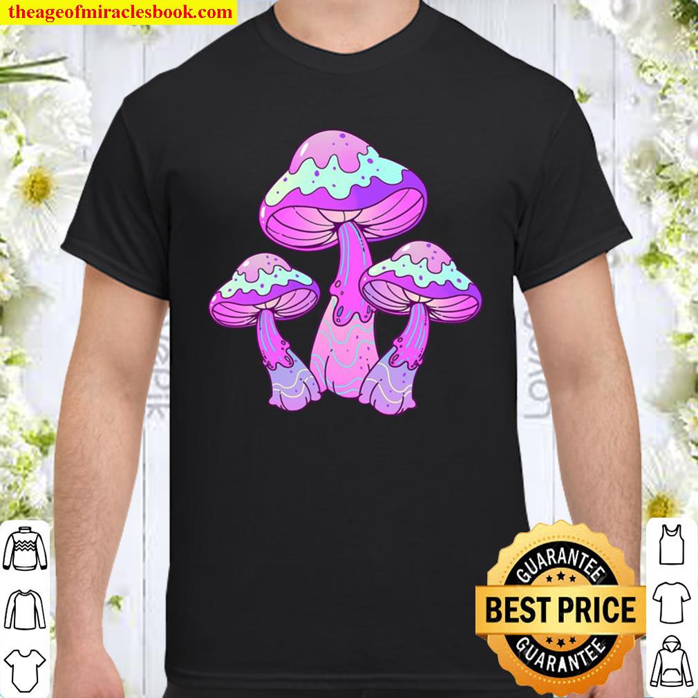 Pastel Goth Mushrooms Kawaii Shrooms Shirt