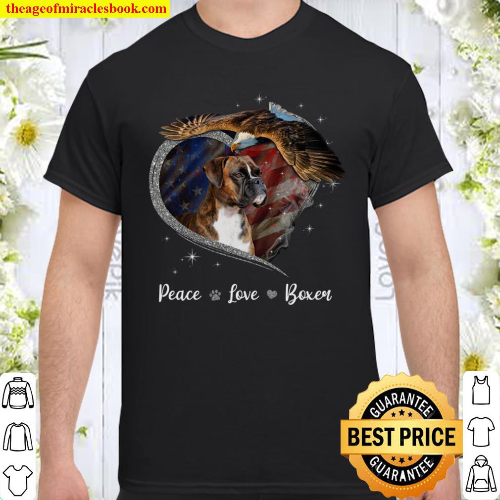Peace Love Boxer Shirt
