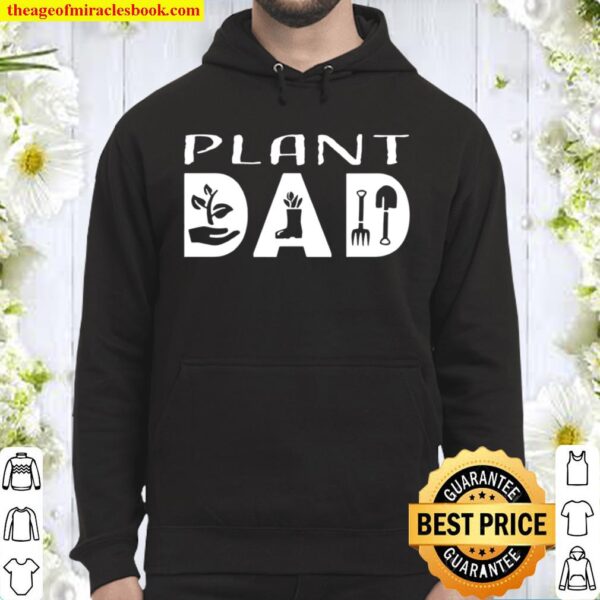 Plant Dad T-Shirt, Plant Daddy Botanical Hoodie