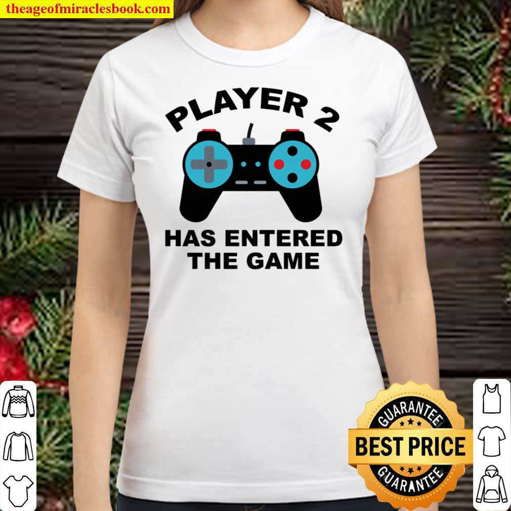 Player 2 Has Entered the Game Gerber Onesie Classic Women T Shirt