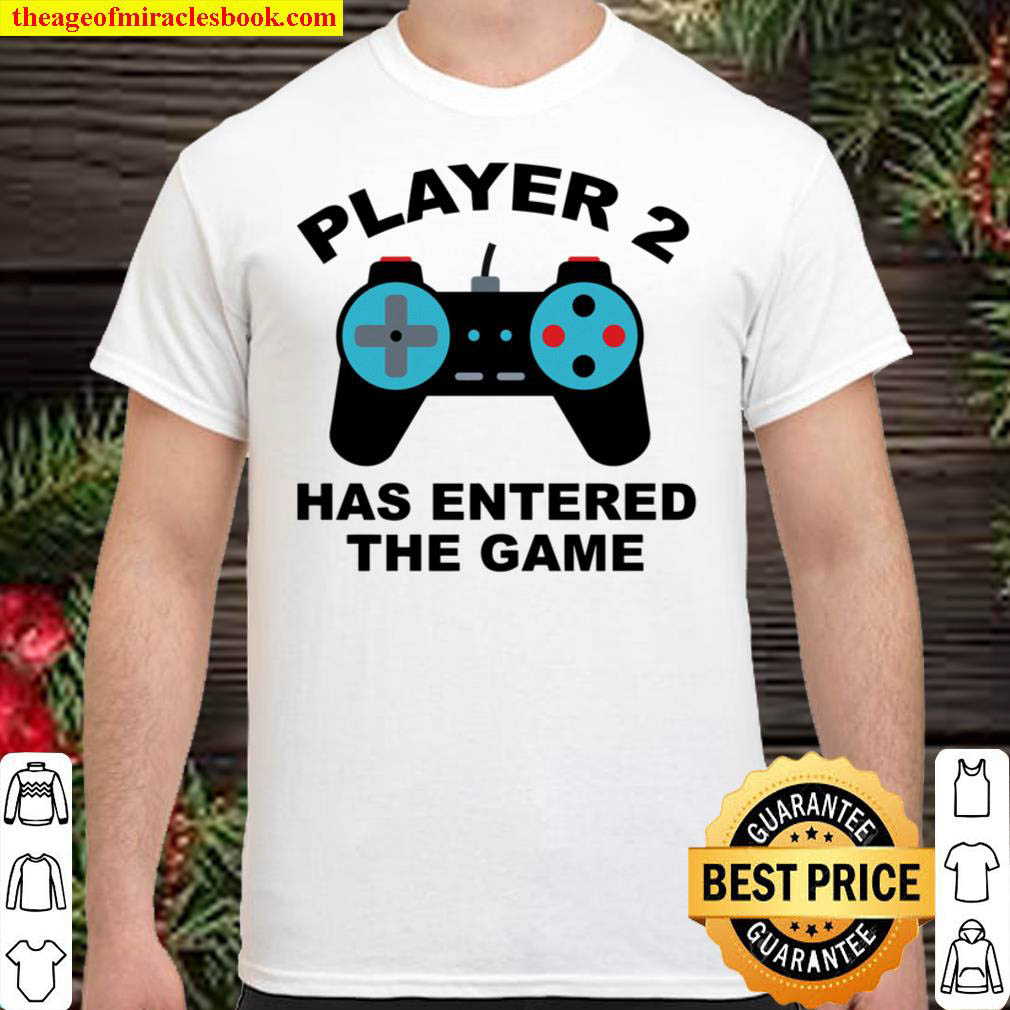 Player 2 Has Entered the Game Gerber Onesie Shirt