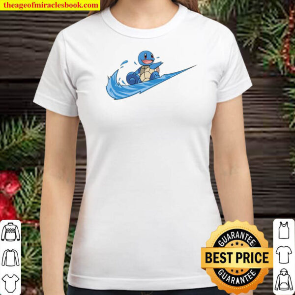 Pokemon Nike Sweatshirt Print Nike and Pokemon Inspired Charmander Classic Women T Shirt