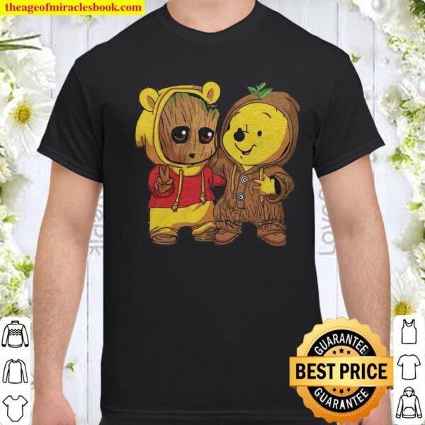 Pooh And Groot Shirt