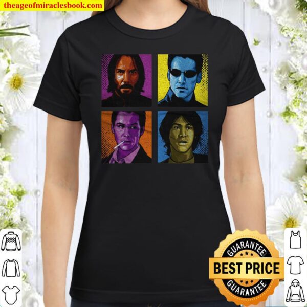 Pop Keanu Movies Classic Women T-Shirt