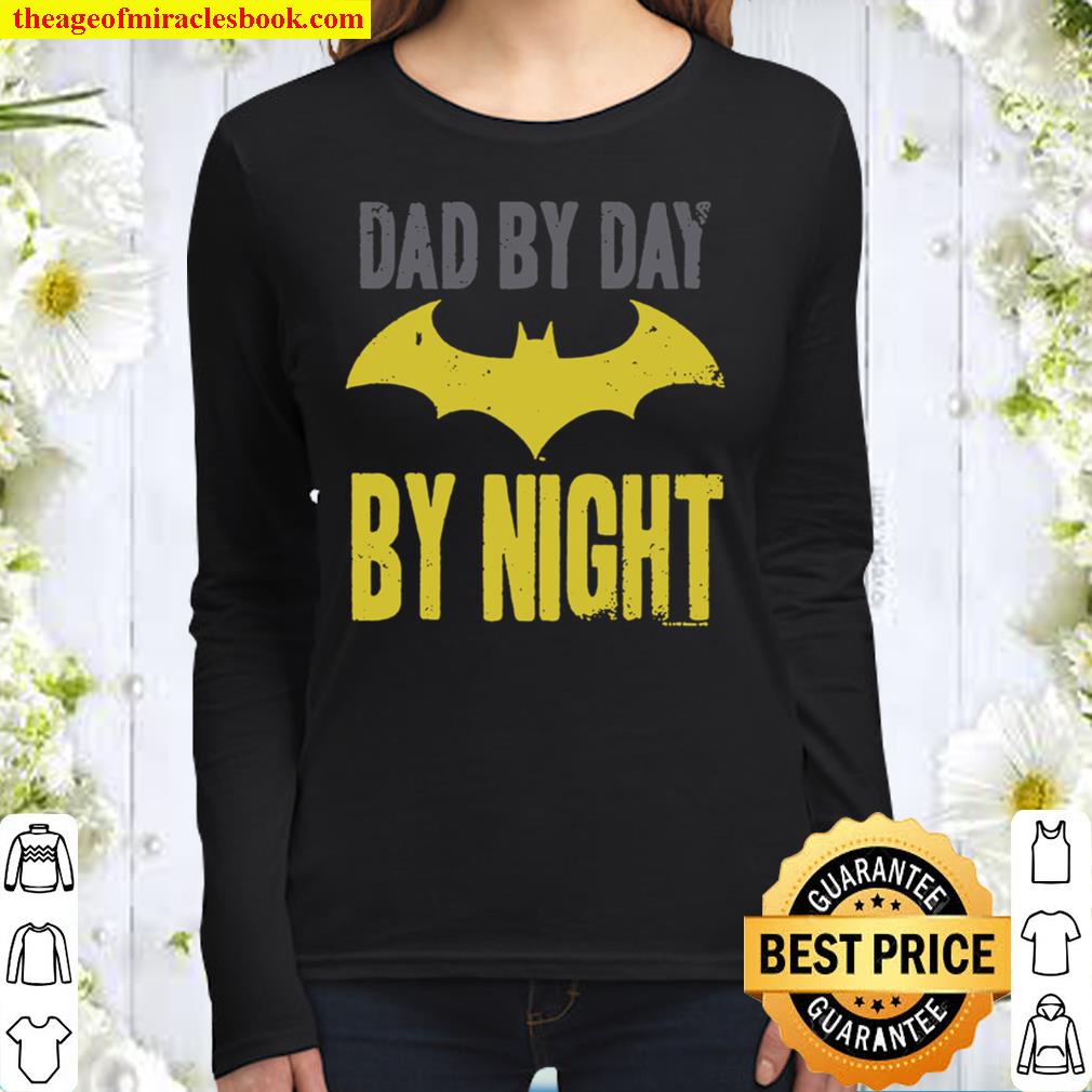 Popfunk Batman Dad by Day T Shirt for Father_s Day _ Stickers Women Long Sleeved