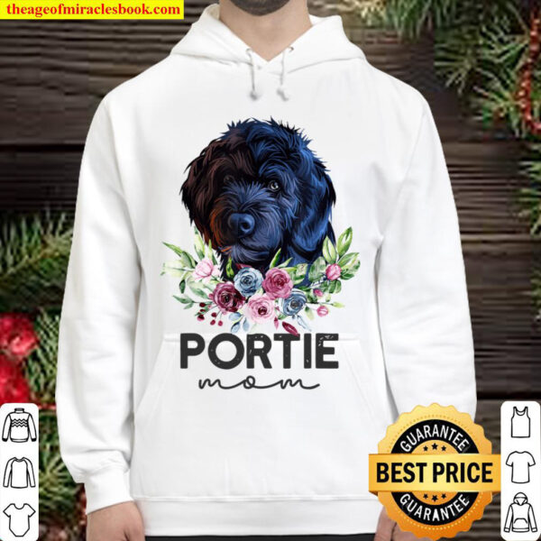 Portuguese Water Dog Shirt Gifts Portie Mom Hoodie