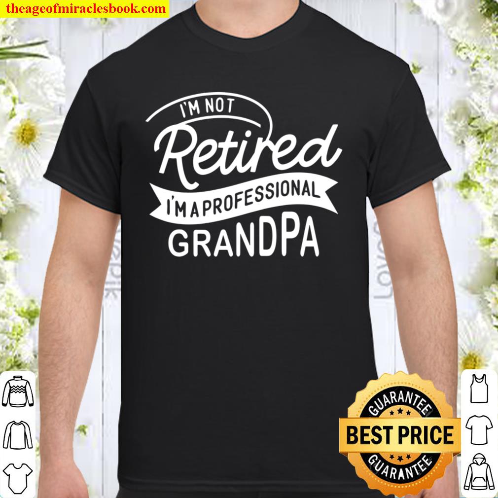 Professional Grandpa Shirt, Grandpa T-Shirt