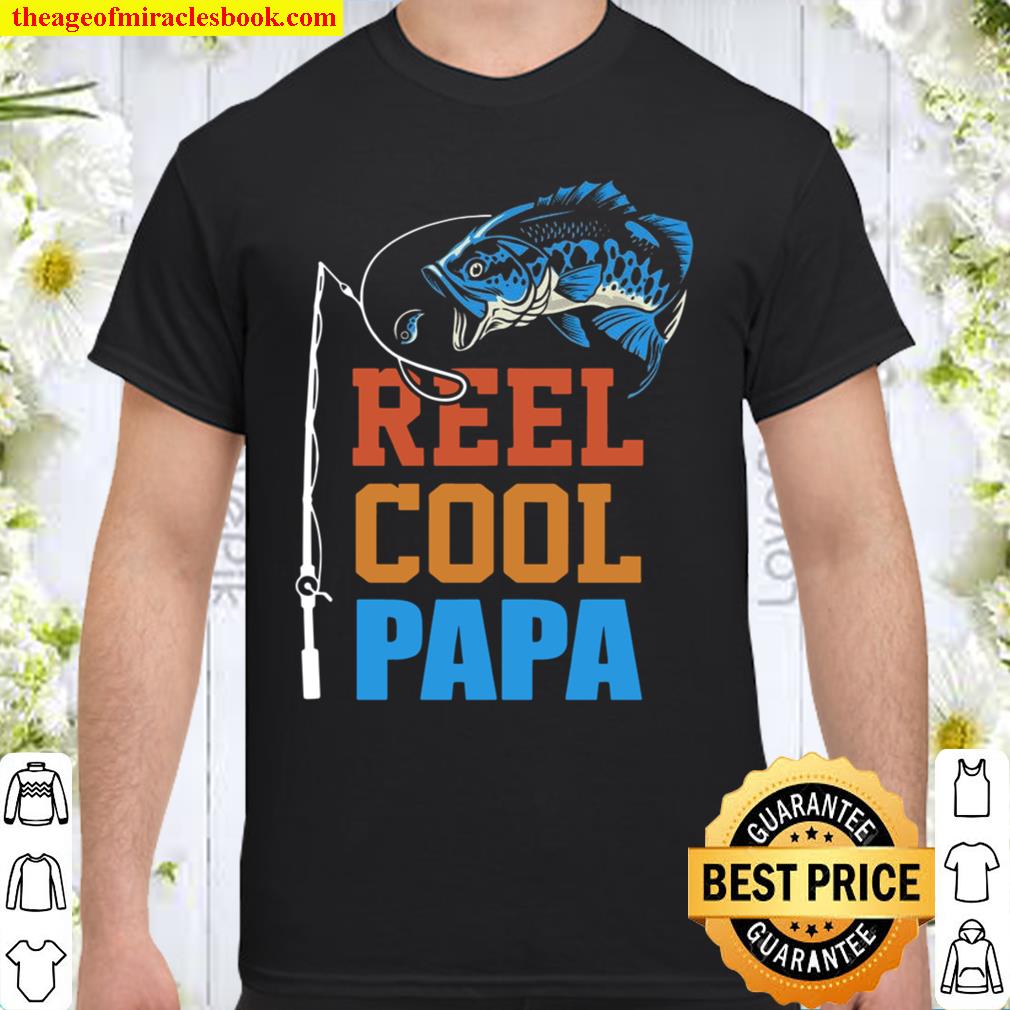 Reel Cool Papa Unisex Softstyle Shirt, Hoodie, Long Sleeved, SweatShirt