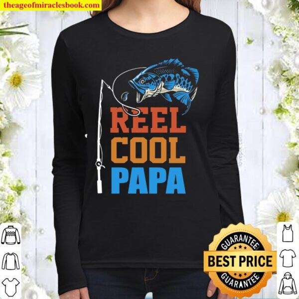Reel Cool Papa Unisex Softstyle Women Long Sleeved
