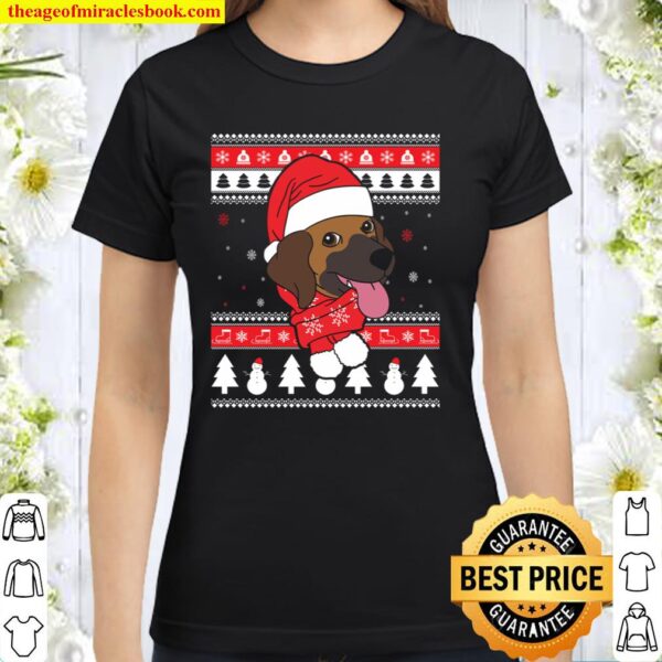 Rhodesian Ridgeback Funny Dog Ugly Christmas Gift Classic Women T-Shirt