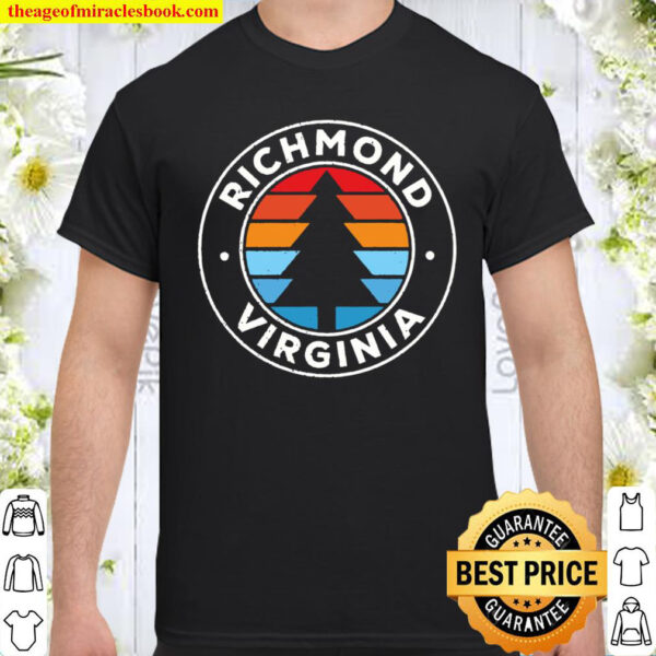 Richmond Virginia Va Vintage Graphic Retro 70S Shirt