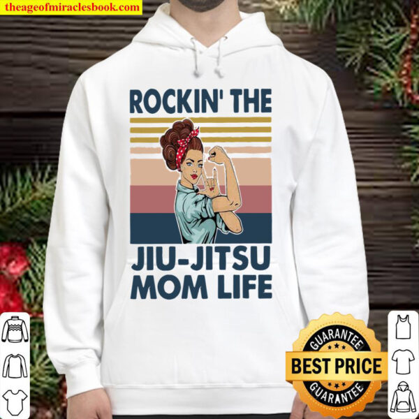 Rockin The Jiu Jitsu Mom Life Hoodie