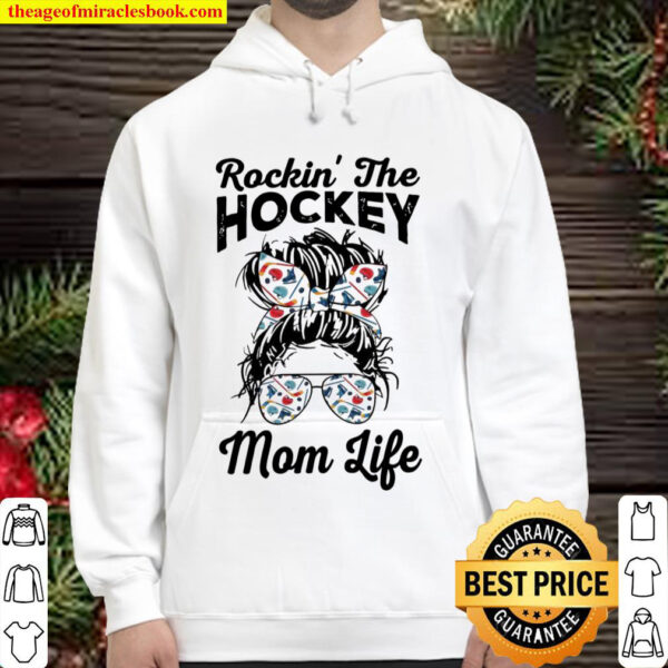 Rockin’ the hockey mom life Hoodie