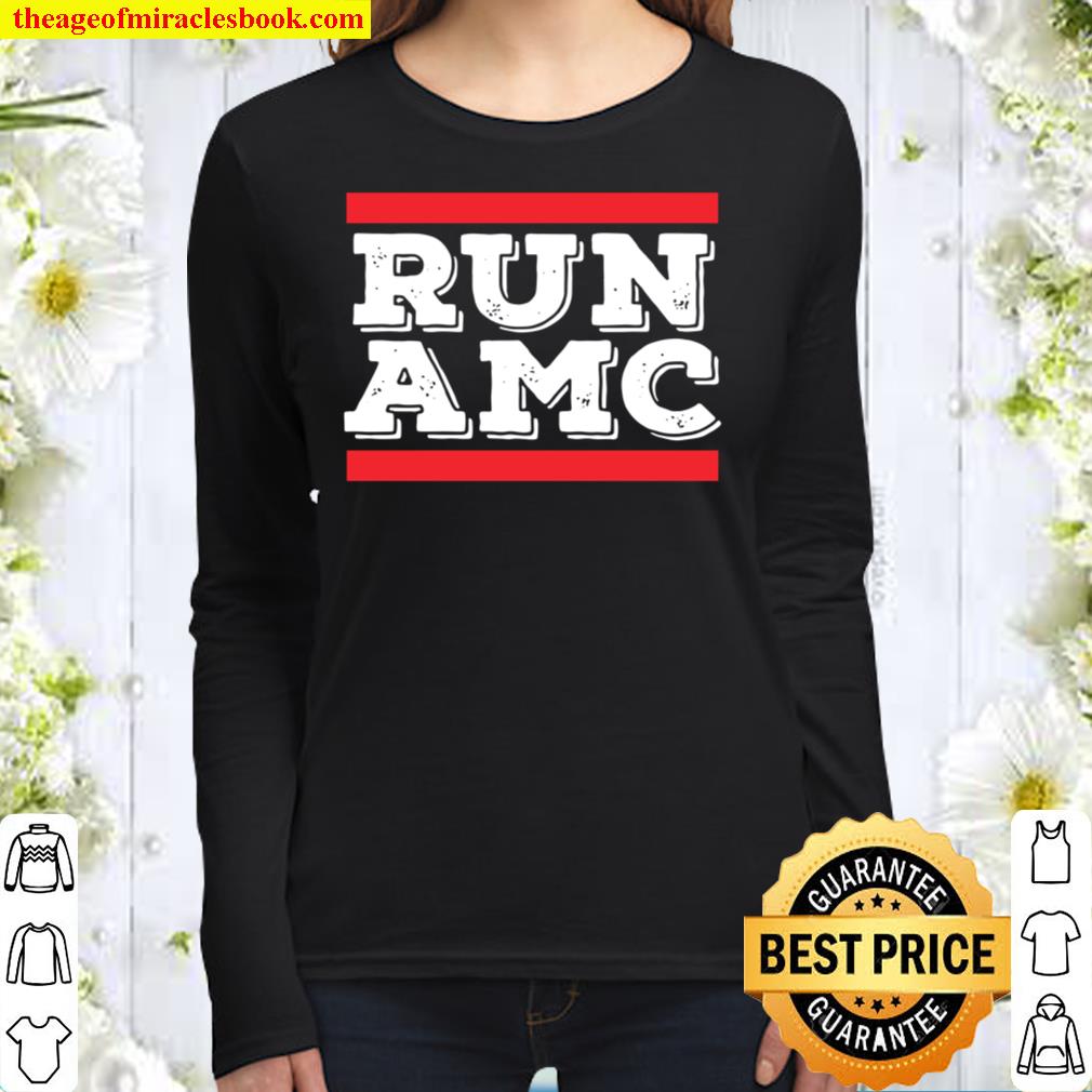 Run AMC Shirt, AMC To The Moon Women Long Sleeved