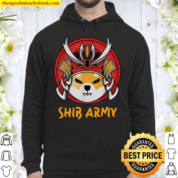 Shiba Army Shibu Inu Crypto Currency Meme Hoodie