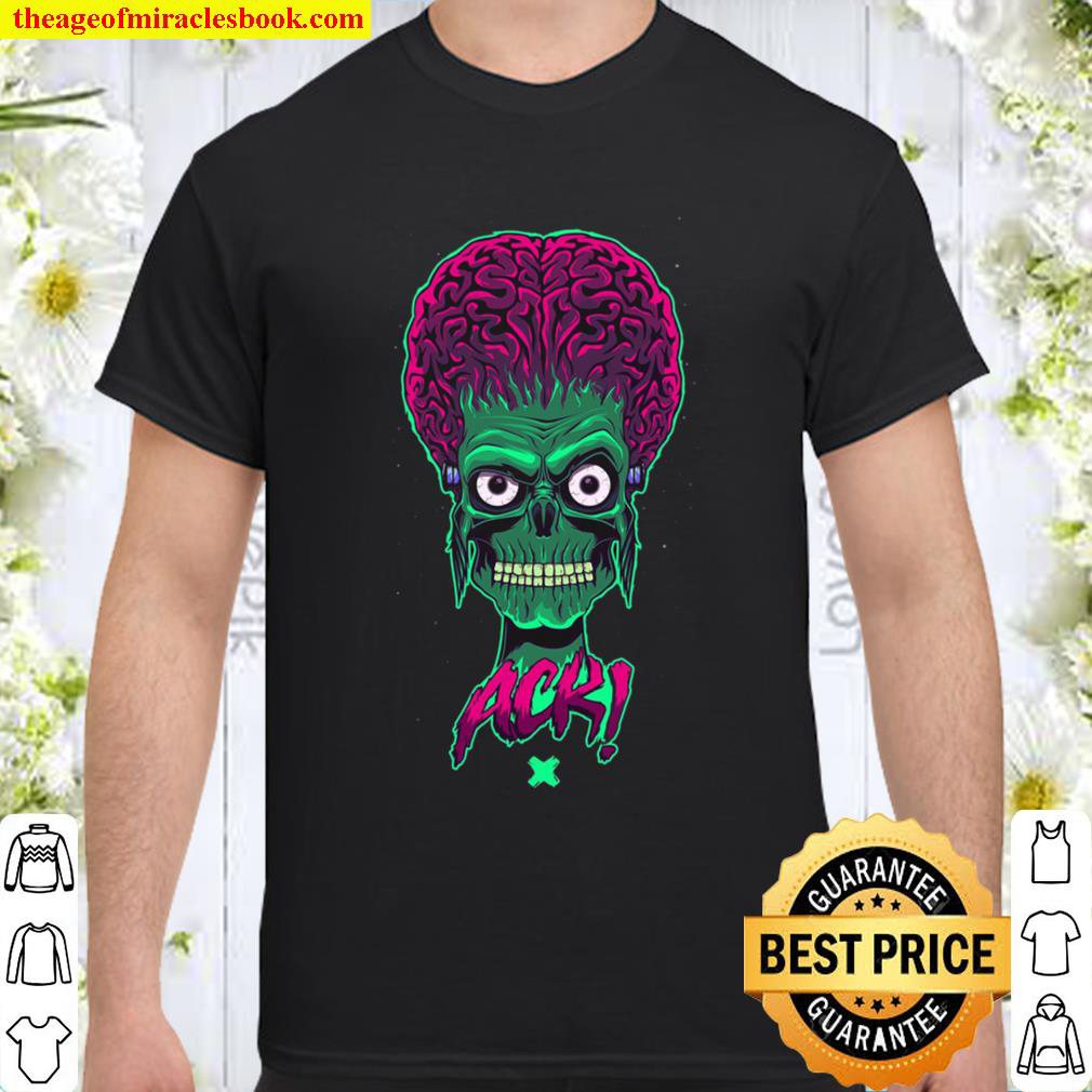 Skull ACK! T-Shirt, Gift for him, Gift for her, Birthday gift, Classic Shirt