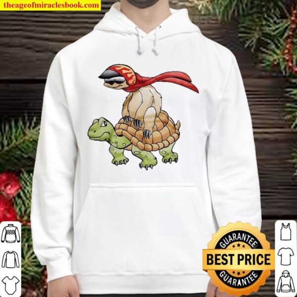 Sloth With Turtle Hoodie