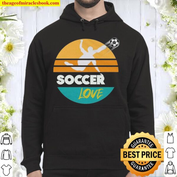 Soccer love Classic Adult Hoodie